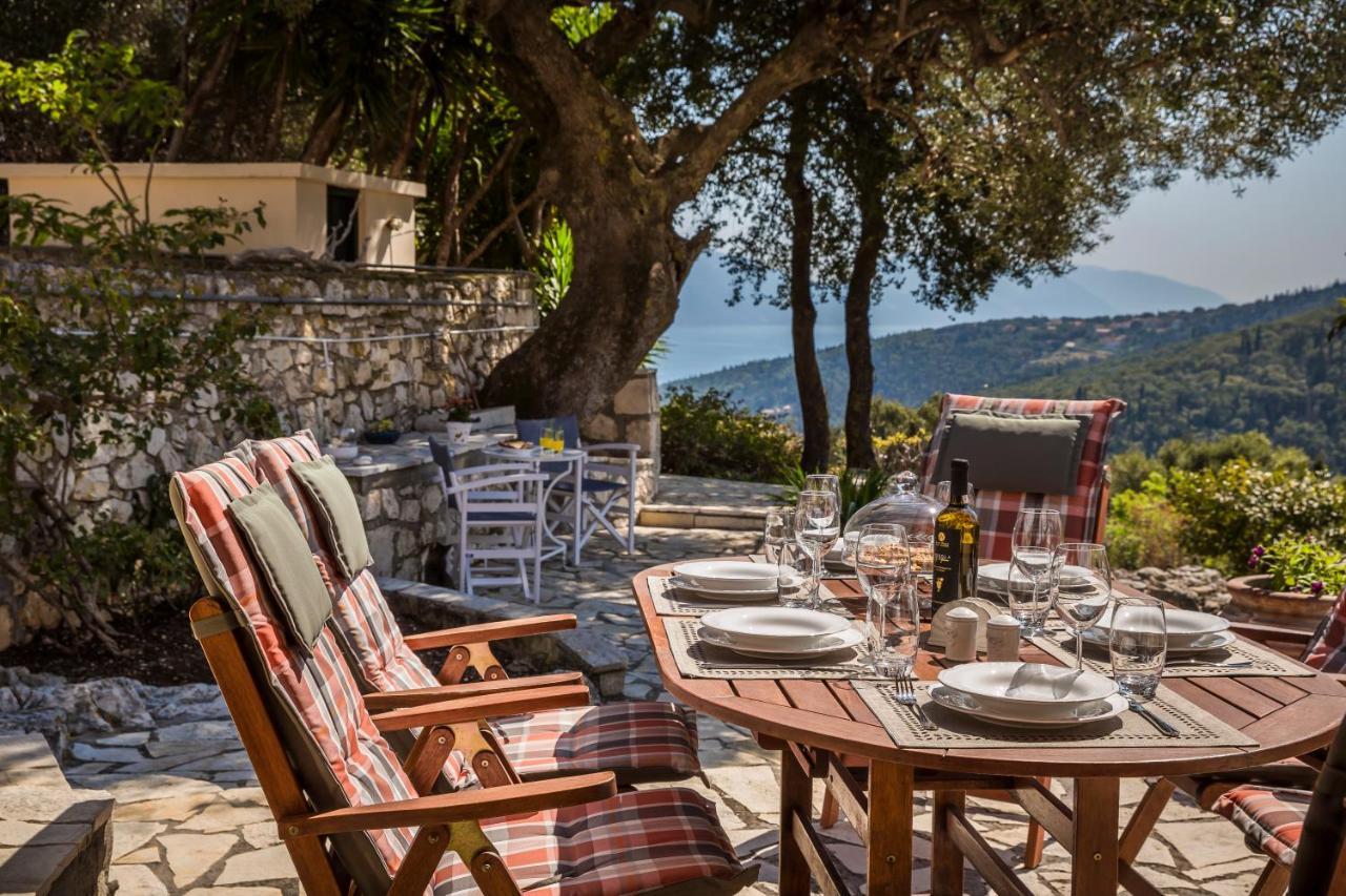 Traditional Stone House Anofli 1843 Fiskardo Kefalonia Bagian luar foto