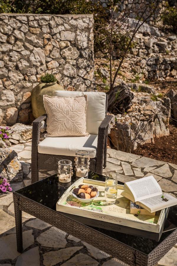 Traditional Stone House Anofli 1843 Fiskardo Kefalonia Bagian luar foto