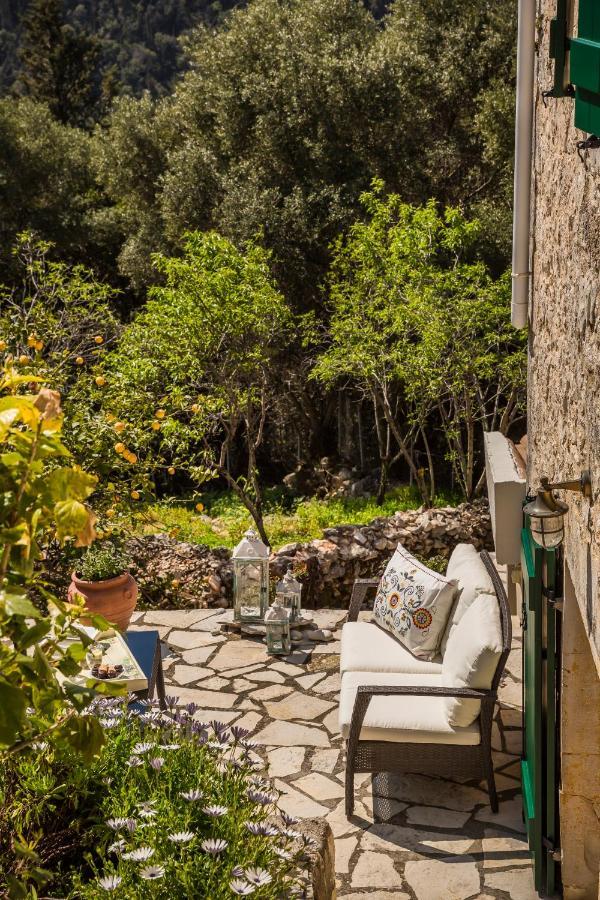 Traditional Stone House Anofli 1843 Fiskardo Kefalonia Bagian luar foto