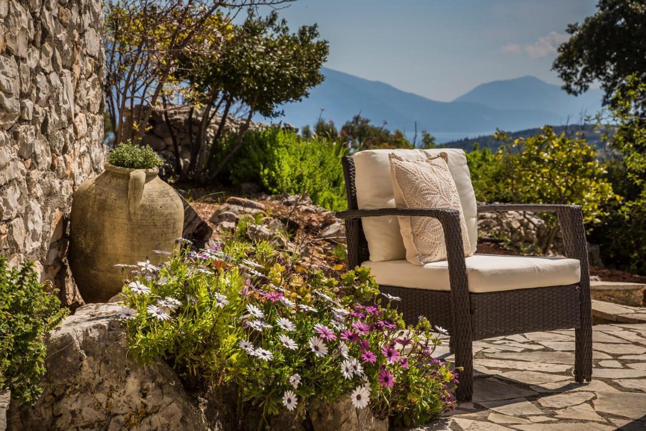 Traditional Stone House Anofli 1843 Fiskardo Kefalonia Bagian luar foto