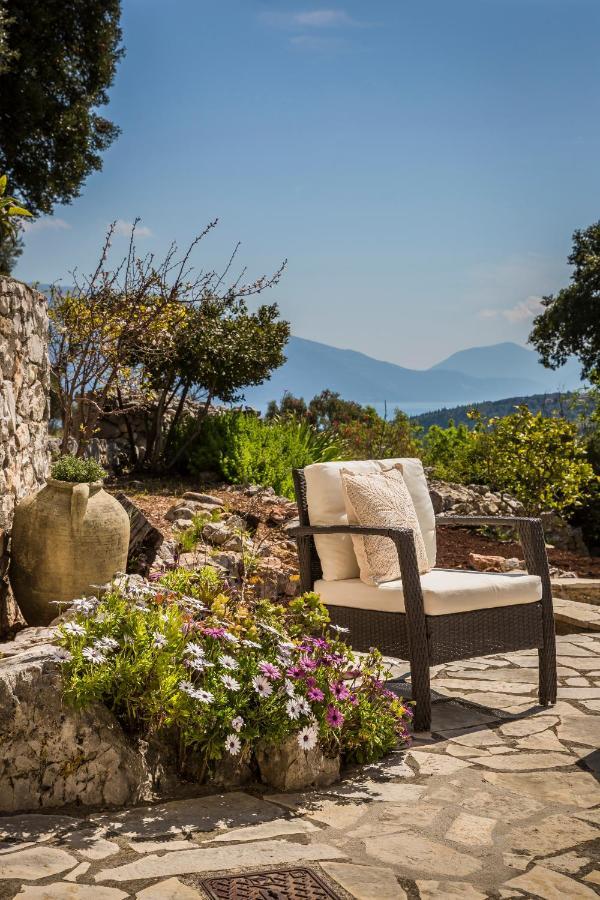 Traditional Stone House Anofli 1843 Fiskardo Kefalonia Bagian luar foto